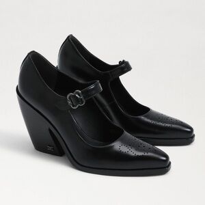 Sam Edelman Black Mary Jane Heels